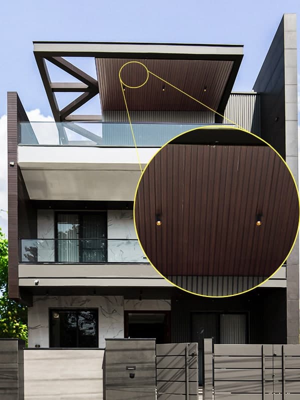 ACP Louvers in Exterior